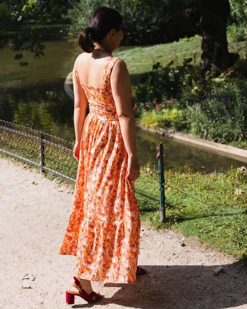 Robe Willow de Apolline Patterns de dos