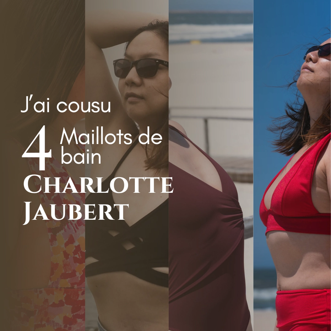 4 maillots de bain par charlotte jaubert
