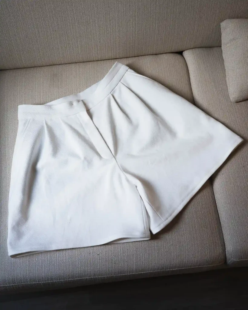 le short Jillian de la formation CAP Couture avec Artesane