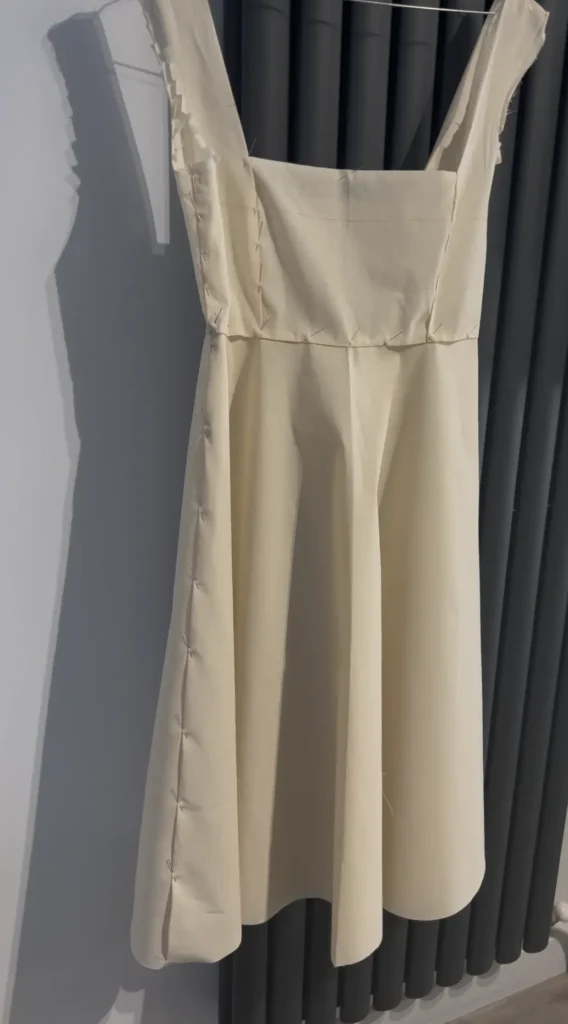 toile de la robe sur mesure
